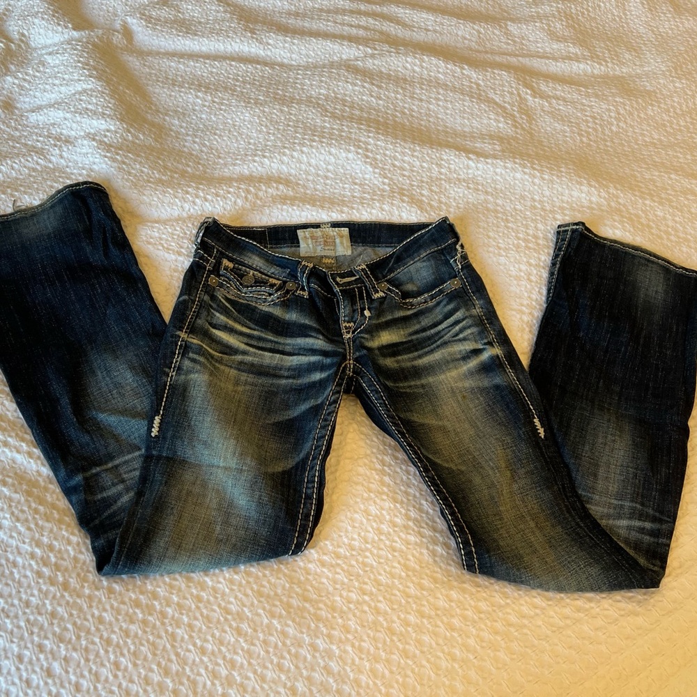 Big Star “Sweet” 25L Distressed Fade Jeans